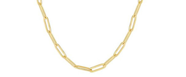 Collar Round Wire Oro Mezea by Brelery